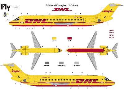 McDonnell Douglas DC-9-40 DHL - image 1