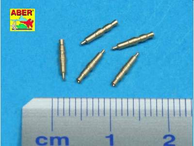 Set of 5 pcs. German Tank MG 34 machine guns tips barrels  - image 1