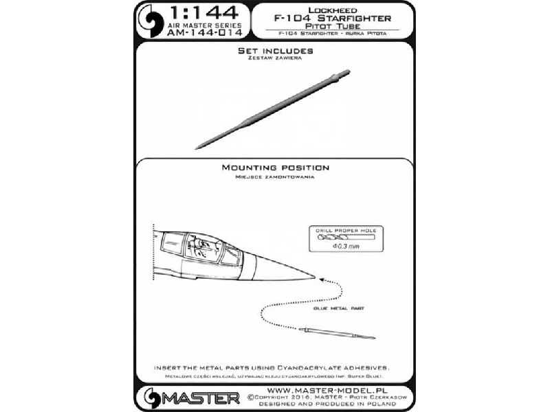 F-104 Starfighter - Rurka Pitota - image 1