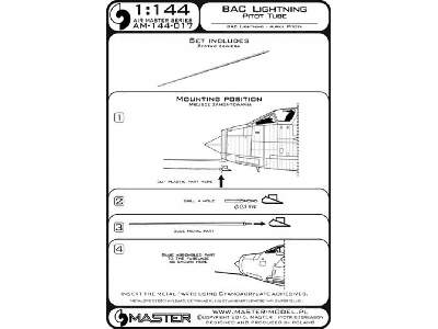 BAC Lightning - Rurka Pitota - image 2