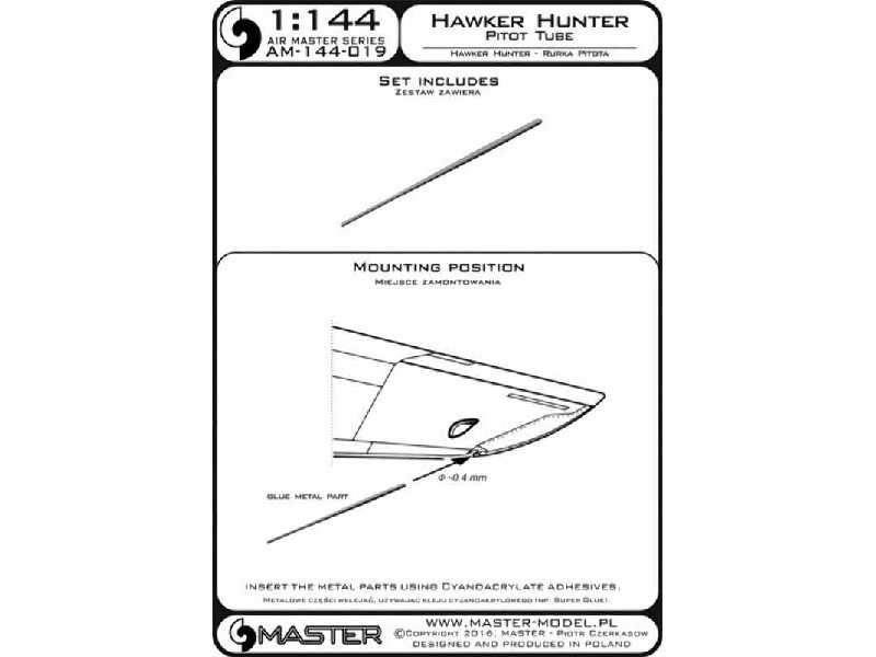 Hawker Hunter - Rurka Pitota - image 1