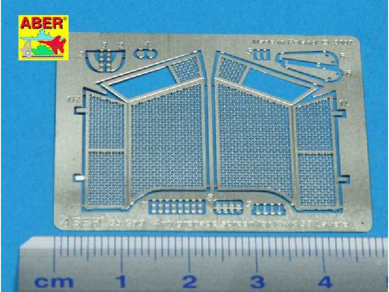 Anti grenade screen for KwK 38 Lavete - image 1