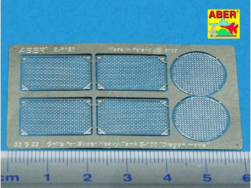 Grilles for Super Heavy tank E-100 - image 1 Grilles for Super Heavy tank E-100 - image 1