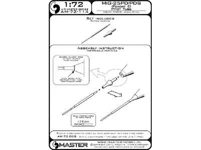 MiG-25PD/PDS (Foxbat E) - Rurka Pitota - image 2