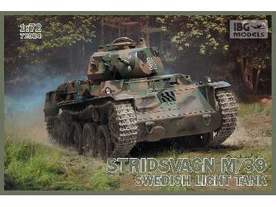 Stridsvagn m/39 Swedish light tank - image 1