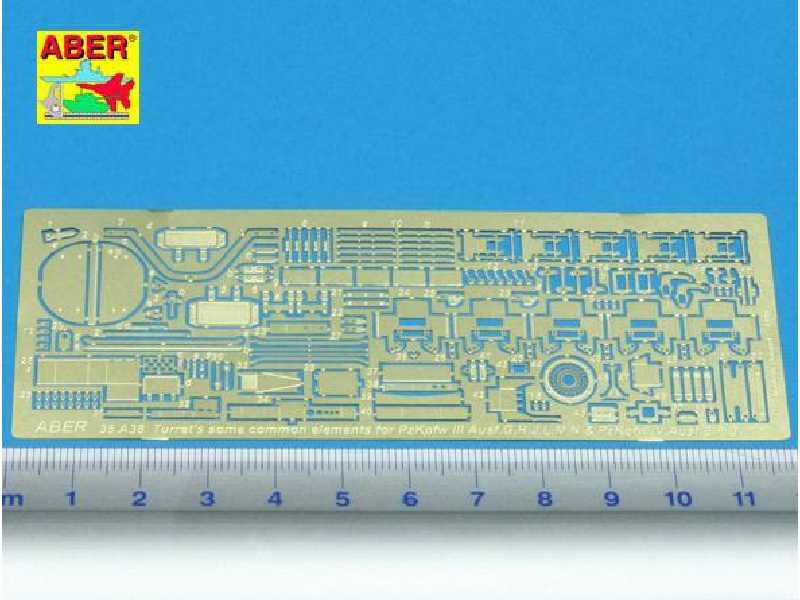 Turret's Common Elements for Pz.III G,H,J,L,M,N oraz Pz.IV E,F,G - image 1