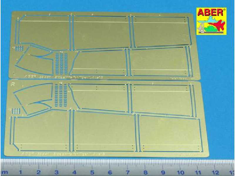 Side skirts for King Tiger - image 1 Side skirts for King Tiger - image 1