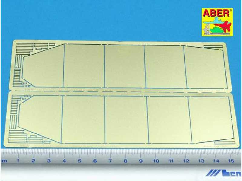 1/35 ABER  35A08 SIDE SKIRTS for GERMAN PANTHER Ausf A & D & BERGEPANTHER 