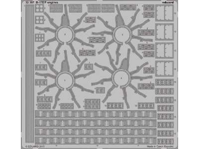 B-17E/ F engines 1/32 - Hk Models - image 1