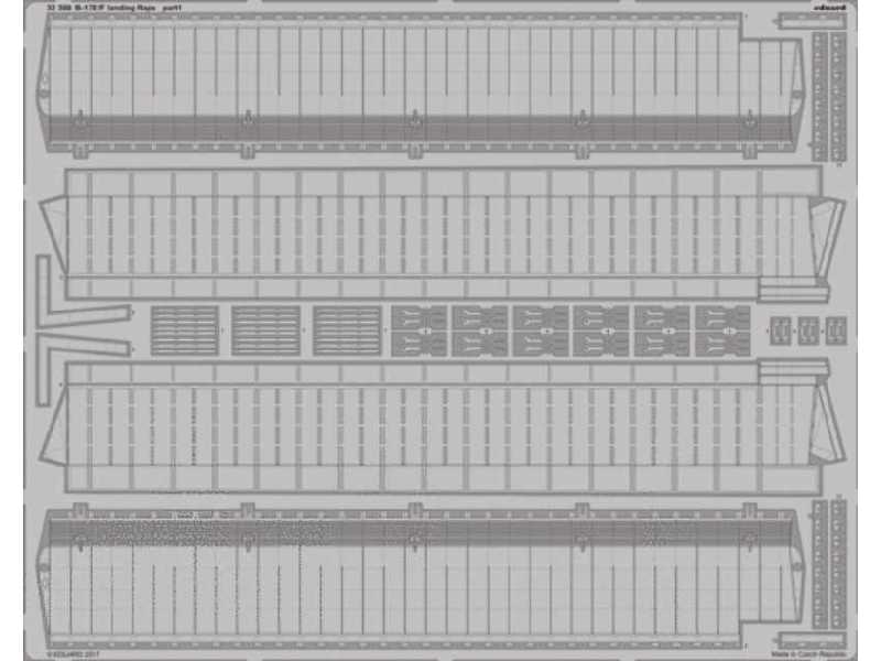 B-17E/ F landing flaps 1/32 - Hk Models - image 1