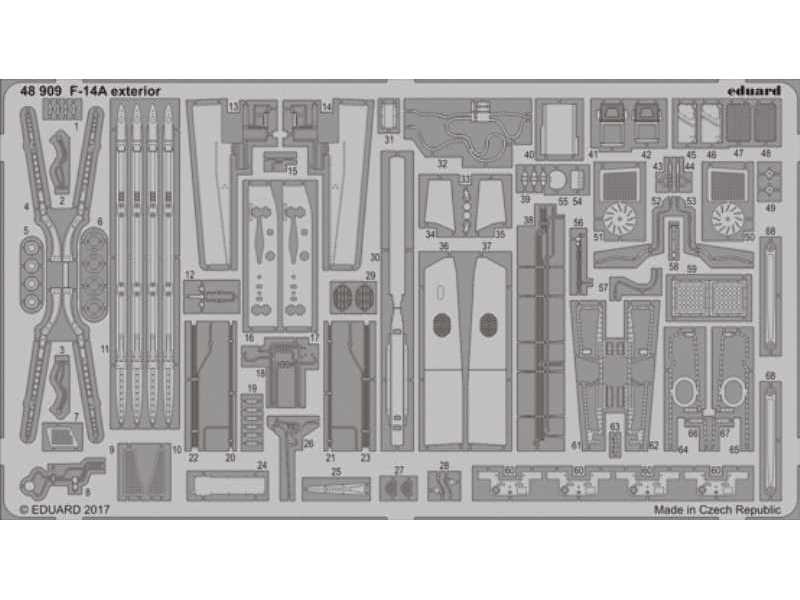 F-14A exterior 1/48 - Tamiya - image 1