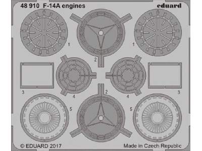 F-14A engines 1/48 - Tamiya - image 1
