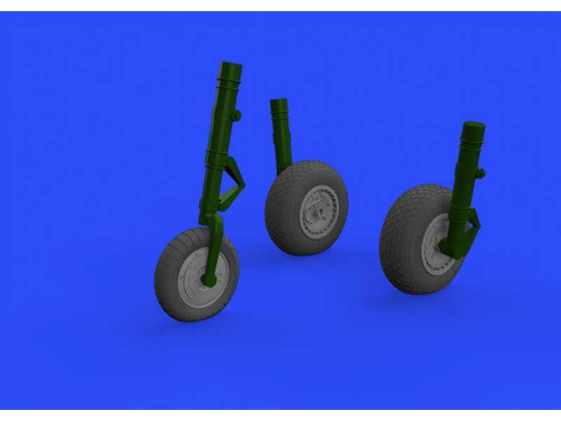 Me 262 wheels 1/32 - Revell - image 1