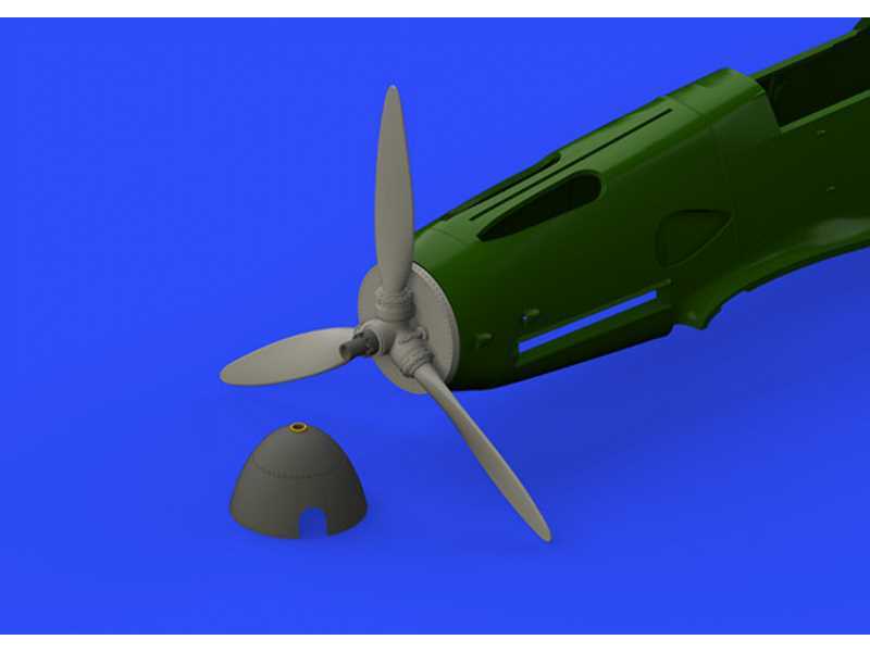 Bf 109F propeller EARLY 1/48 - Eduard - image 1