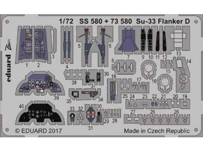 Su-33 Flanker D 1/72 - Zvezda - image 1