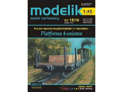 Wagon-platforma 4- osiowa - image 2