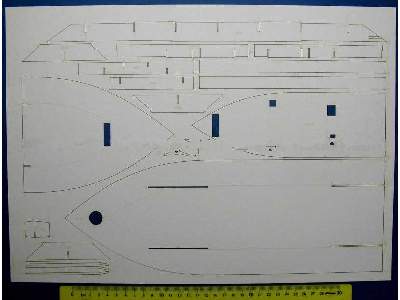 USS MONITOR- laserowo wycięte wręgi - image 5