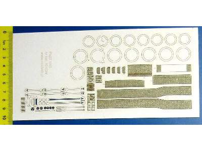 Px29 1:45 Wręgi, koła, detale, grawerowane pomosty i tabliczki - image 4