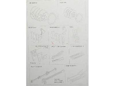 Px48 1:45 Wręgi, koła, detale, grawerowane tabliczki i pomosty - image 6