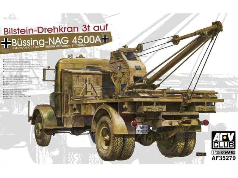 German Kfz.100 Bussing Nag 4500A W/ Bilstein 3T Crane - image 1