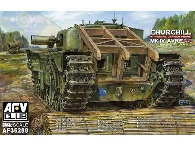 Churchill Mk IV Avre w/Fascinne Carrier Frame - image 1