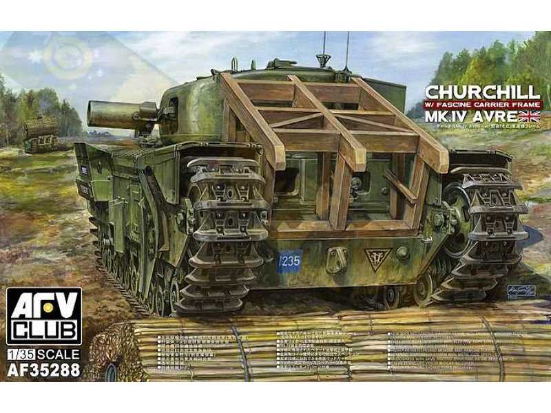 Churchill Mk IV Avre w/Fascinne Carrier Frame - image 1