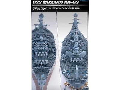 USS Missouri BB-63 - Multi Color Parts - image 2