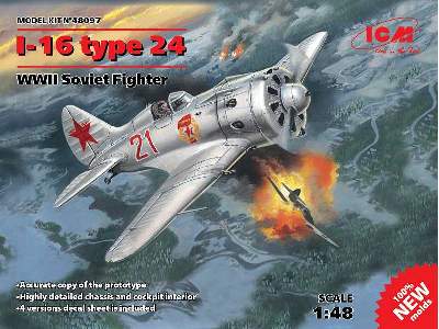 I-16 type 24 - WWII Soviet Fighter  - image 16