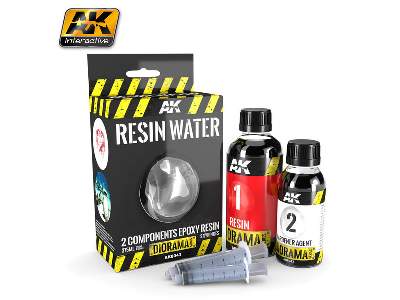 Resin Water 2 Components Epoxy Resin 375ml - image 1