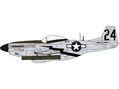 P-51d Mustang W/Rocket Tubes - image 2