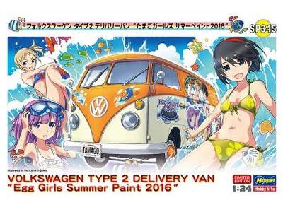 Volkswagen Type 2 Delivery Van Egg Girls Summer Paint 2016 - image 1