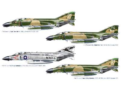 F-4 C/D/J Phantom II Aces USAF-US Navy Vietnam ACES - image 2