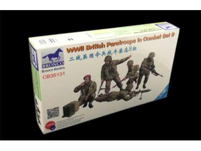 Bronco Models 1 35 WWII British Paratroops in Combat Set B CB35131 for sale online