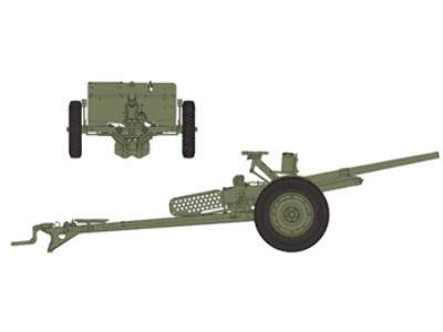 WWII US army M3A1 37mm anti-tank gun - image 1