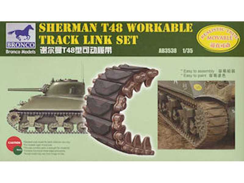 SHERMAN T48 Workable Track Link Set - image 1 SHERMAN T48 Workable Track Link Set - image 1