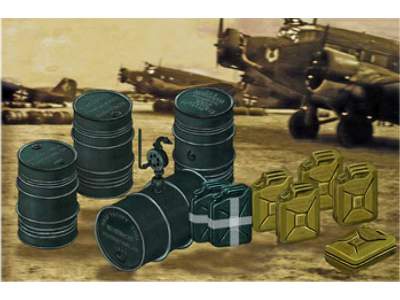 German WWII Jerrycans & Oil Drums - image 2