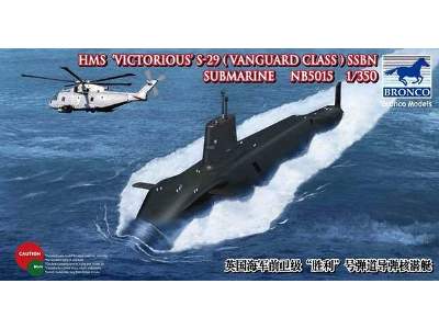 Royal Navy HMS Victorious S-29 SSBN Submarine - image 1
