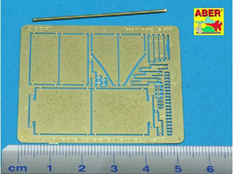 Aditional shrapnel covers for Panther Ausf. G  - image 1