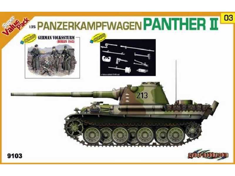 Panther II with OVM and German Volkssturm, Berlin 1945 Figures  - image 1