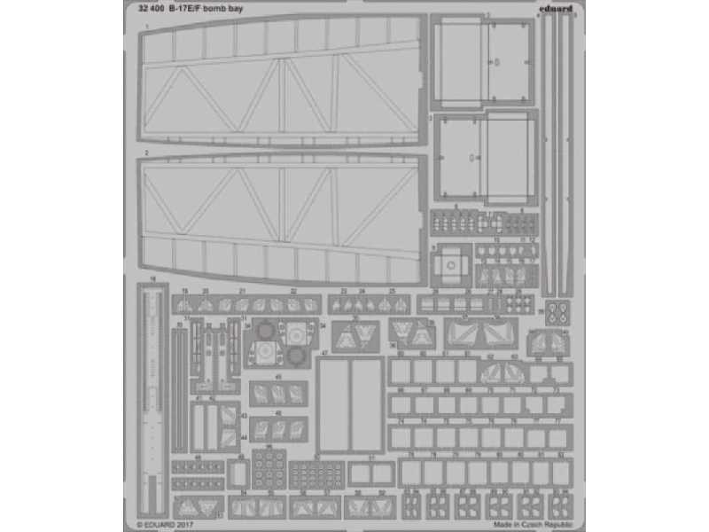 B-17E/ F bomb bay 1/32 - Hong Kong Models - image 1