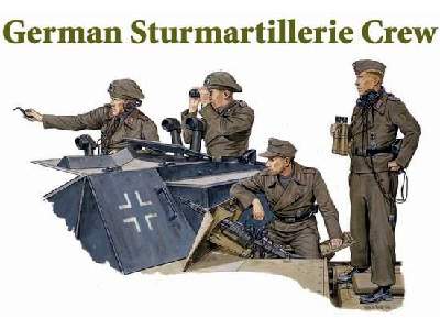 StuG. III Ausf. E + German Sturmartillerie Crew 1940-45 figures  - image 2