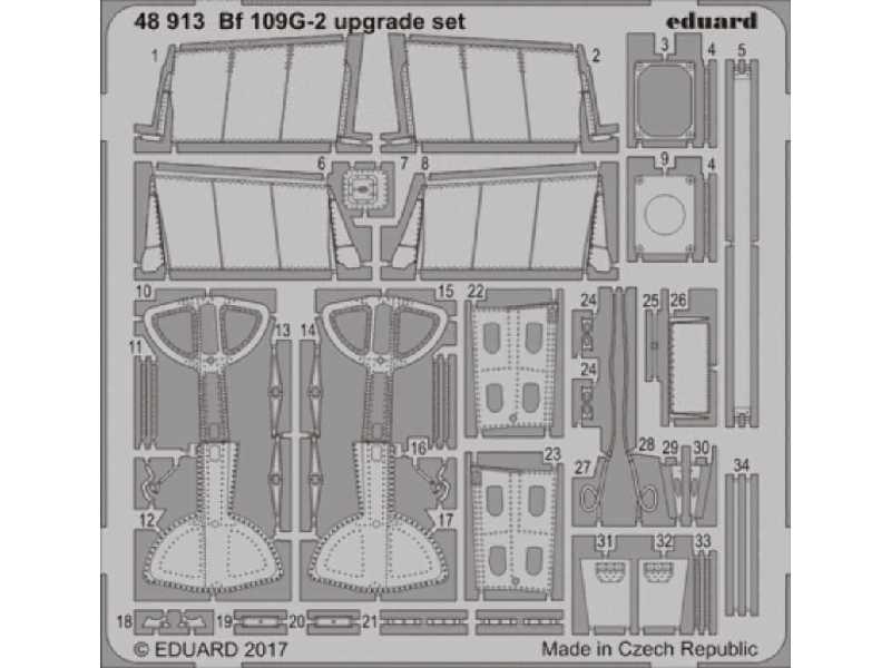 Bf 109G-2 upgrade set 1/48 - Eduard - image 1