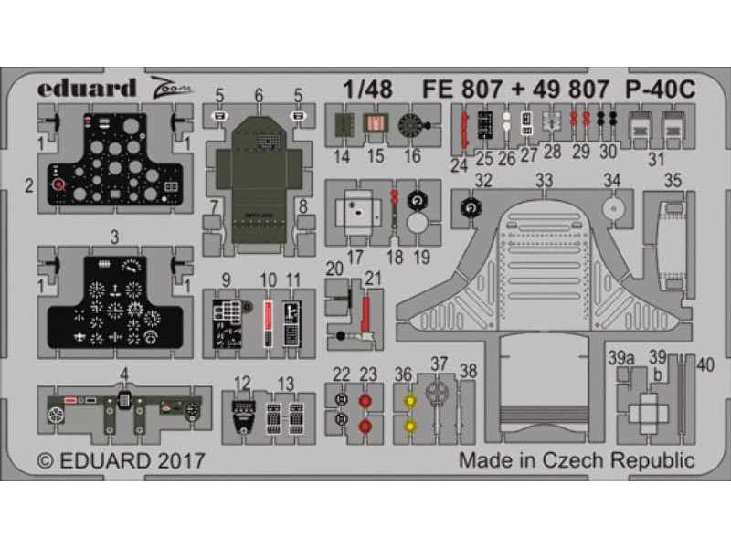 P-40C 1/48 - Bronco - image 1