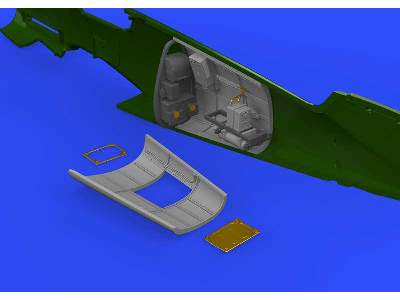 Bf 109G-2/4 radio compartment 1/48 - Eduard - image 2