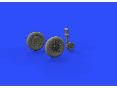 Bf 109G-2 wheels 1/48 - Eduard - image 6