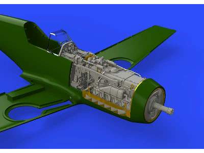 Bf 109F engine & fuselage guns 1/48 - Eduard - image 7