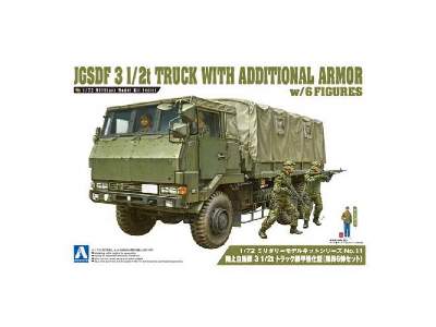 JGSDF 3 1/2t Truck Additional Armor 4 Figures - image 1