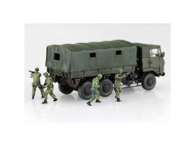 JGSDF 3 1/2t Truck Additional Armor 4 Figures - image 3