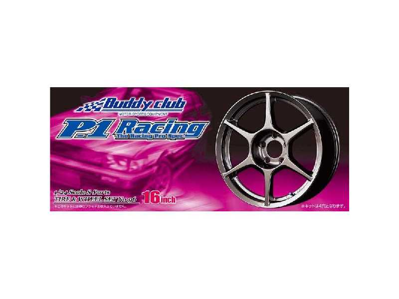 Rims + Opony Buddy Club P-1 Racing - image 1