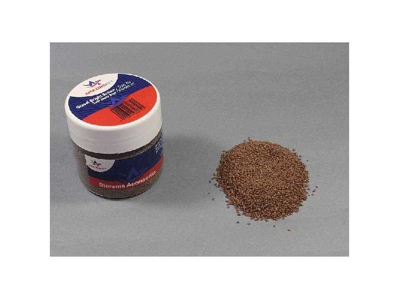 Żwir Jasny Brąz / Gravel Bright Brown Drobny 200g - image 1